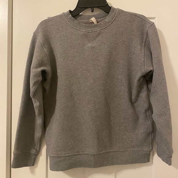 lululemon athletica Tops - Lululemon All Yours Crew Neck Sweatshirt Gray